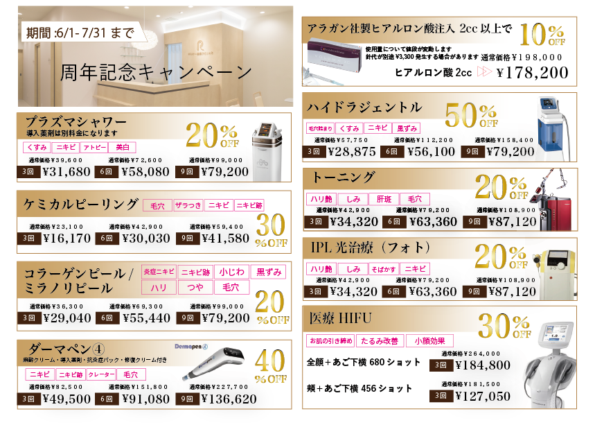 シミ取り放題